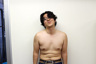Illustration for article titled Shirtless Spartan Warrior Cosplay Made Easy!